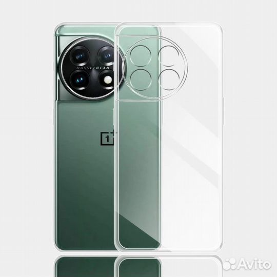 Чехол силиконовый прозрачный TPU для OnePlus 11 5G