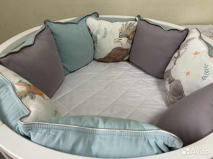 Бортики в детскую кроватку