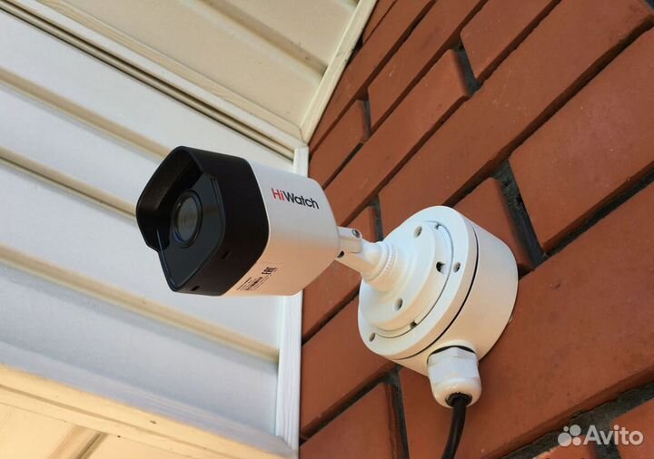 Установка камер видеонаблюдения