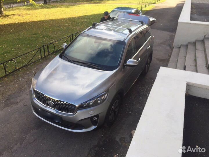 Багажник на крышу Turtle на Kia Sorento