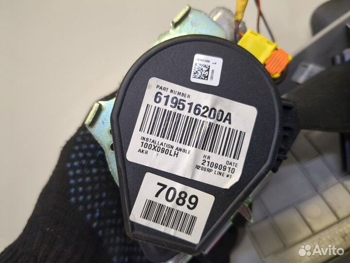 Ремень безопасности Chevrolet Cruze, 2010