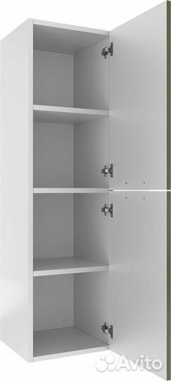 Шкаф-пенал diwo Сочи подвесной зеленый 35см