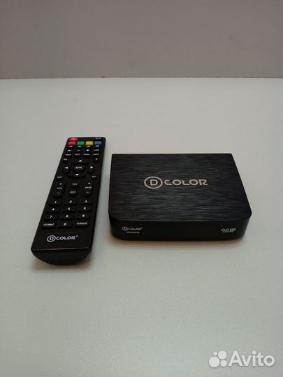 Приемник телевизионный DVB-T2 D-Color DC802HD