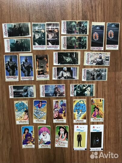 Вкладыши от жвачек Турбо, наклейки и пр