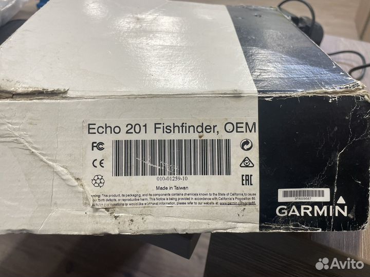 Эхолот garmin echo 201