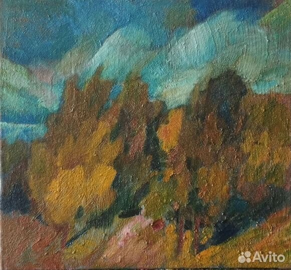 Картина маслом пейзаж