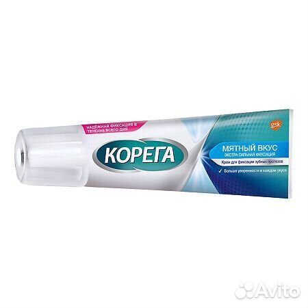 Корега крем Экстра-сильный (мятный) 40г #