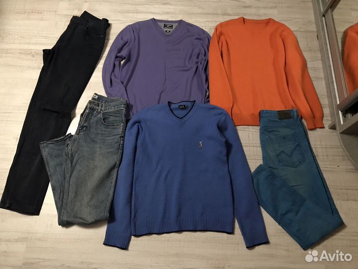 Мужская одежда пакетом