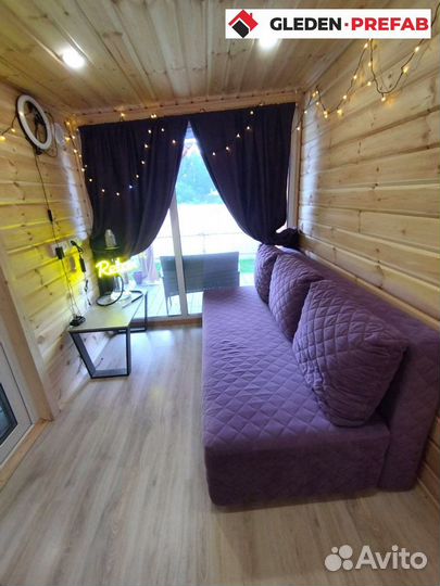 Готовый модульный дом с отделкой