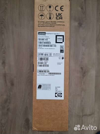 Lenovo Thinkpad X1 yoga gen 7