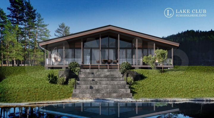 Коттедж 226,5 м² на участке 20 сот.