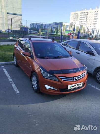 Hyundai Solaris 1.4 МТ, 2015, 126 000 км