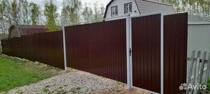 Забор от производителя на заказ