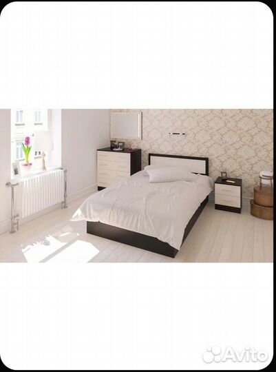 Кровать Фиеста венге/лоредо 120х200