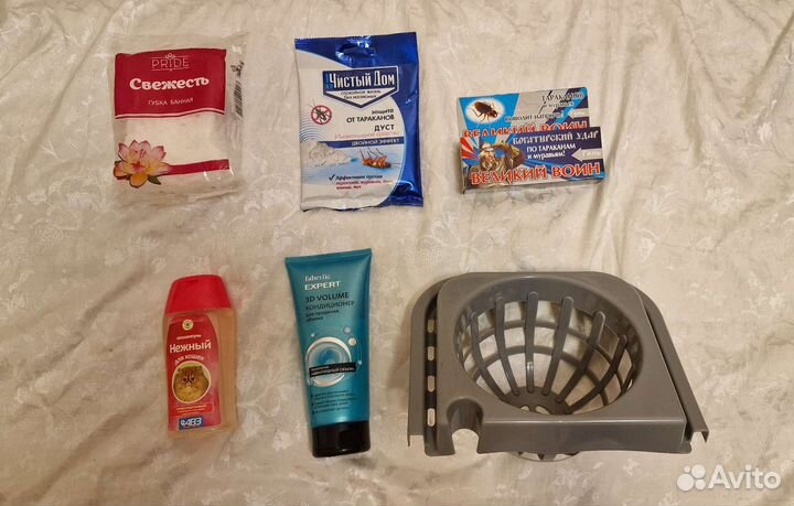 Кондиционер, Шампунь, Скраб для душа