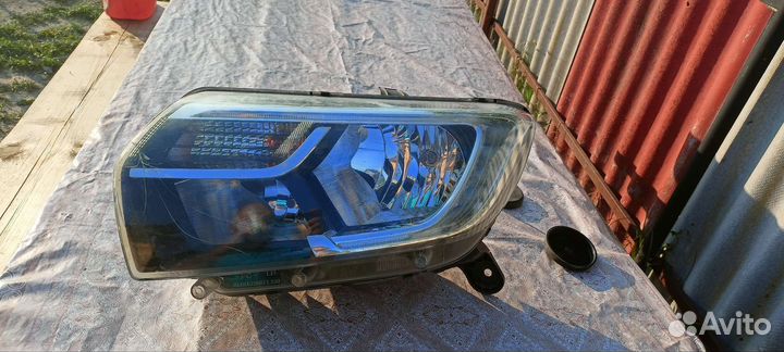Фара renault logan 2 рестайлинг