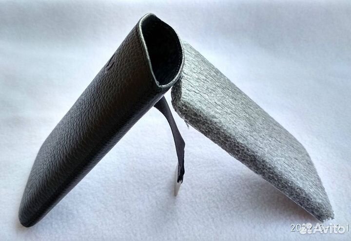 Чехол-вкладыш м.телефона/смартфона кожаный мягкий