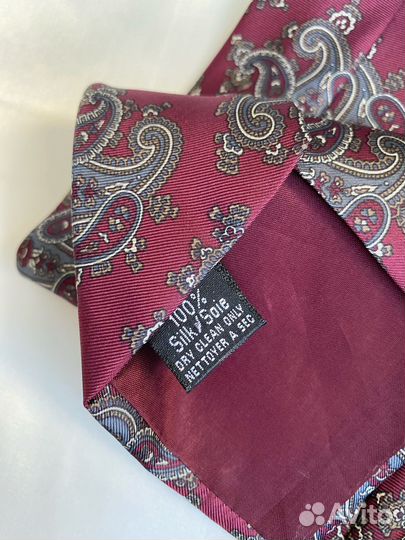 Винтажный шелковый галстук Eaton