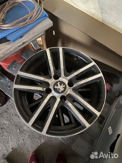 Литые диски р15 на пежо