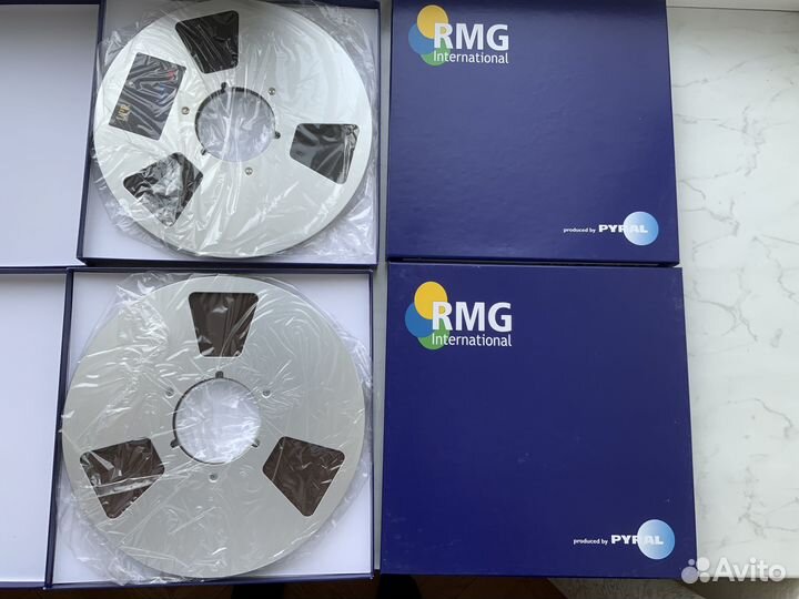 Бобины катушки для магнитофона RMG LPR35 1100 м