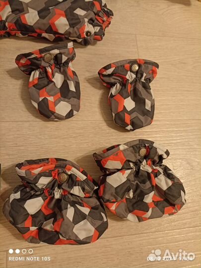 Зимний комбинезон crokid 80 86 для мальчика