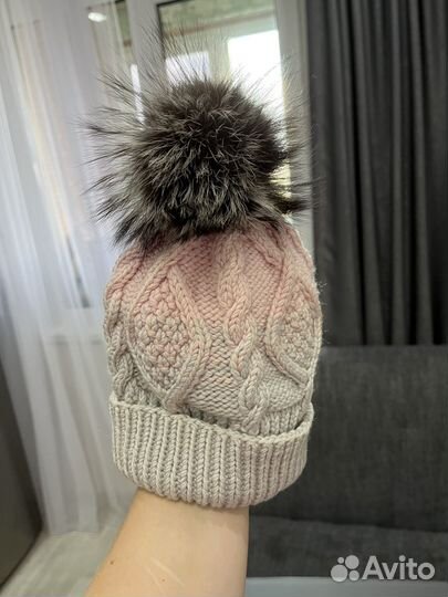 Шапка детская для девочек 46-48 осень