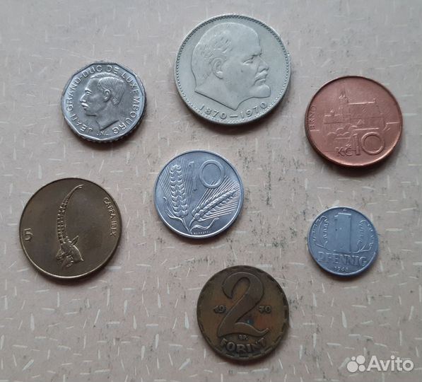 Монеты стран Европы