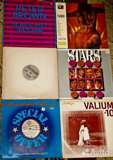 Фирменые виниловые пластинки 60штук личн.коллекция