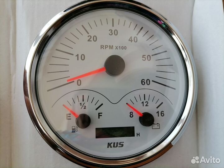 Тахометр многофункциональный KUS RPMx100