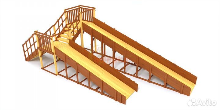 Зимняя горка Савушка Зима 7