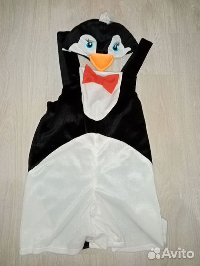 Пингвин новогодний костюм 5-6 лет