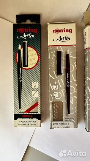 Ручки для скетчинга и каллиграфии Rotring Artpen