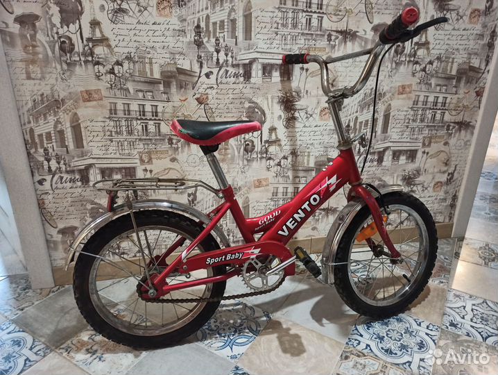 Велосипед детский 16 дюймов для девочек и мальчико