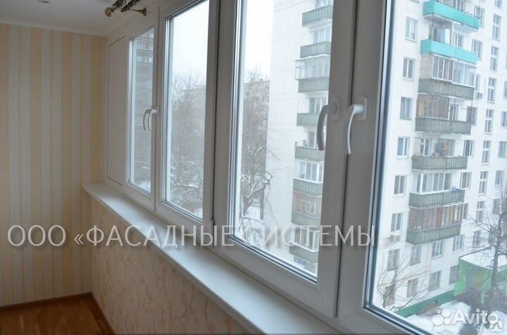 Остекление балконов