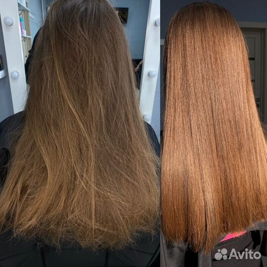 Ботокс для волос, кератиновое выпрямление