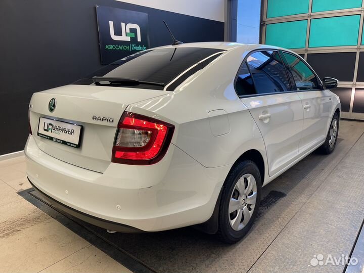 Skoda Rapid 1.6 AT, 2019, 76 172 км