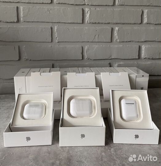 AirPods 2/3/Pro Lux/Premium блютуз наушники