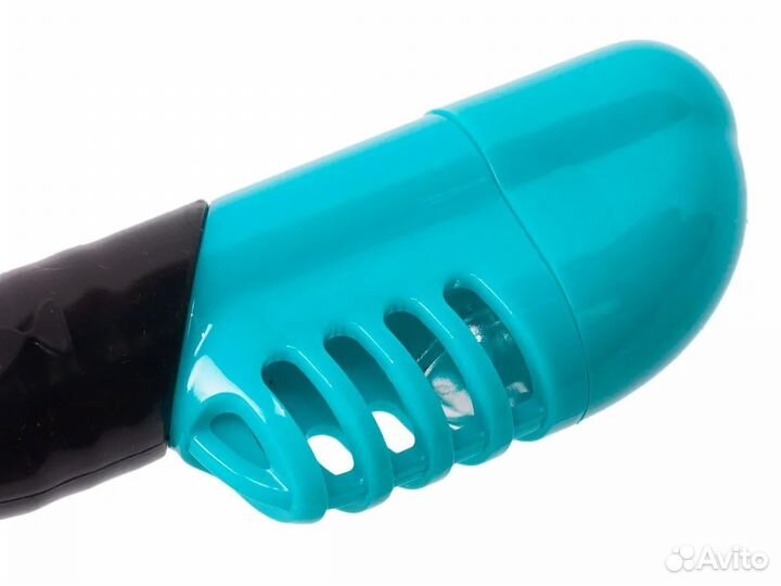 Трубка для снорклинга Агидель Black Green-mint