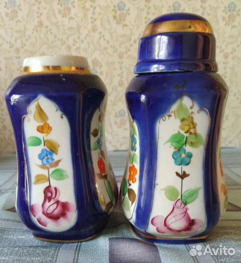 Отдельные предметы чайной посуды СССР