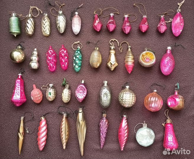 Елочные игрушки СССР