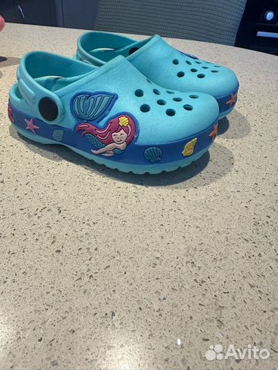 Crocs для девочки 24 размер