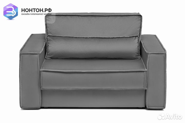 Кресло тик-так Сохо темно-серое