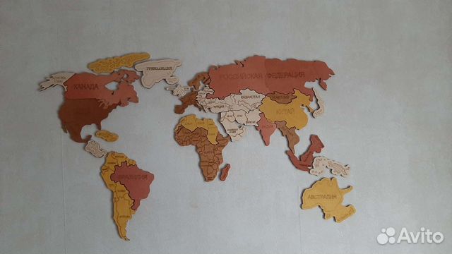 Карта для интерьера