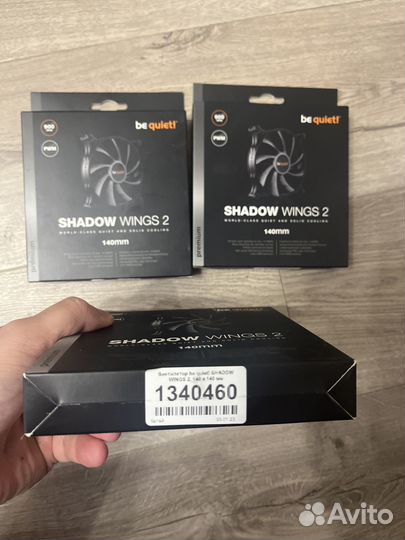 Кулер be quiet Shadow wings 2 140mm