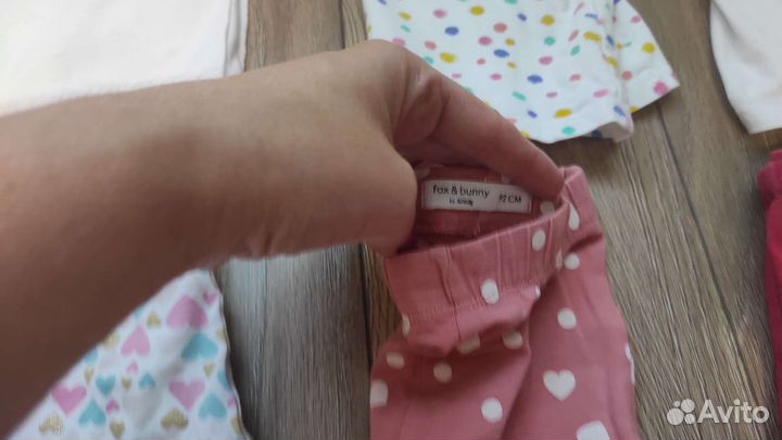 Пакет вещей на девочку 92