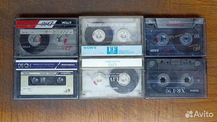 Аудиокассеты бу