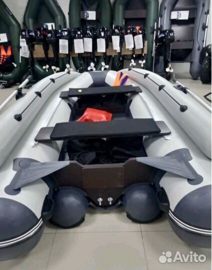 Лодка пвх Allaska 390 Drive Lux (Сибривер)