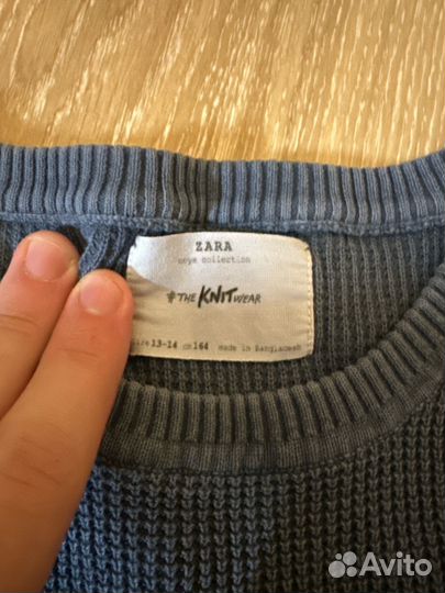 Джемпер Zara вязанный