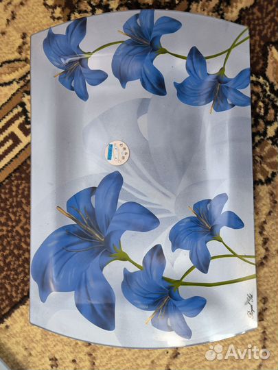 Тарелки стеклянные