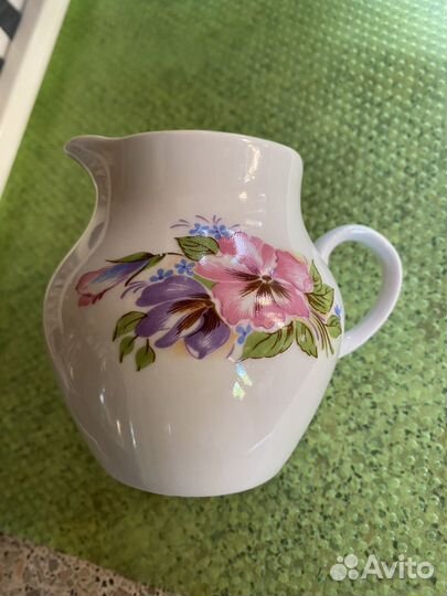 Молочник и сахарница Дулево